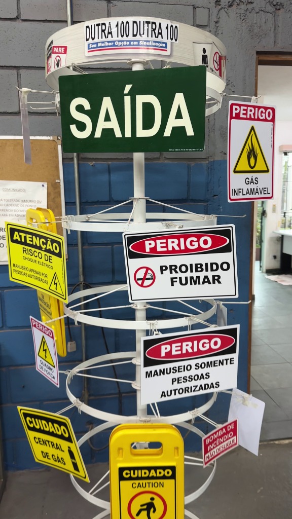 Placas de Sinalização